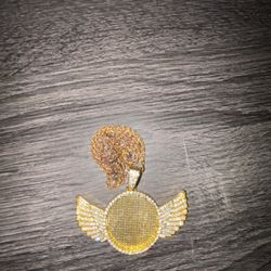 Circle Chain Pendant (Gold) (Sold The Chain)