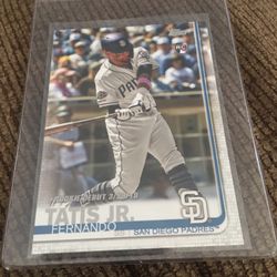 Baseball Card 2019 Topps Fernando Tatis Jr Rookie