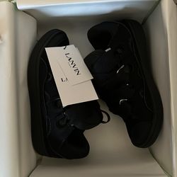 Lanvin | Leather Curb Sneaker - Black