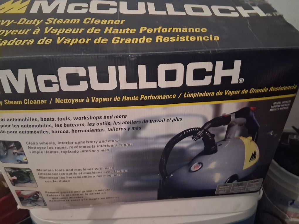 Heavy Duty Steam Cleaner Gently Used Like New