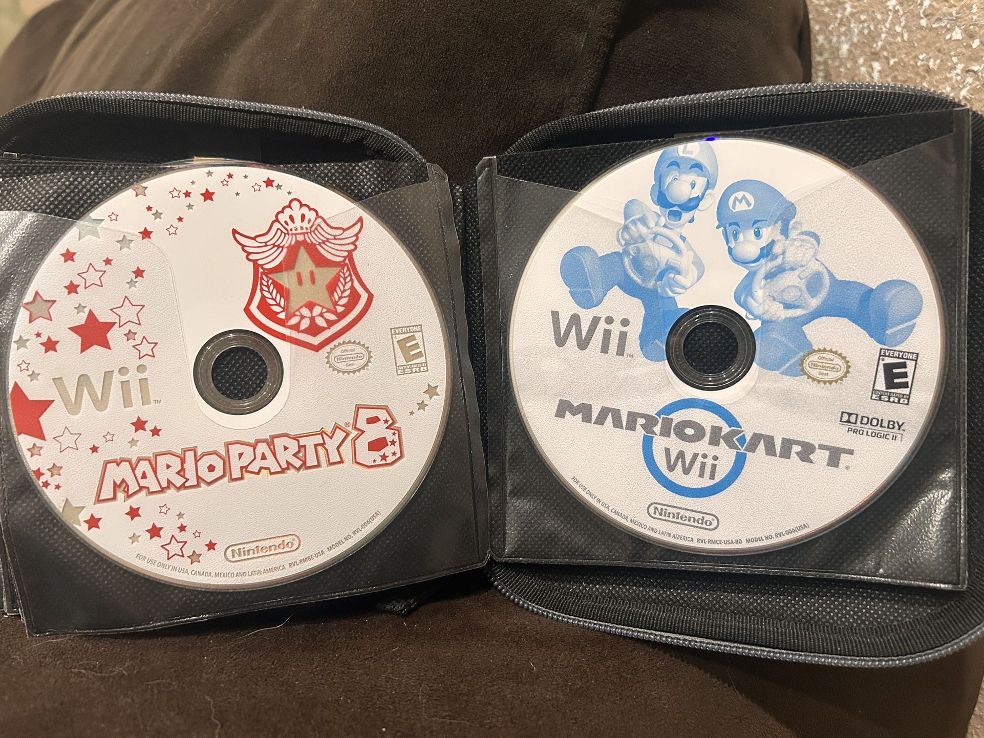 Mario Kart Wii & Mario Party 8