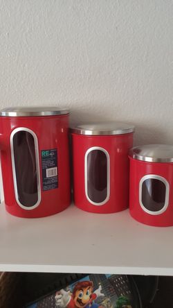 New red canister set