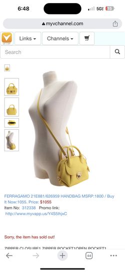 Ferragamo Mini Bag . New