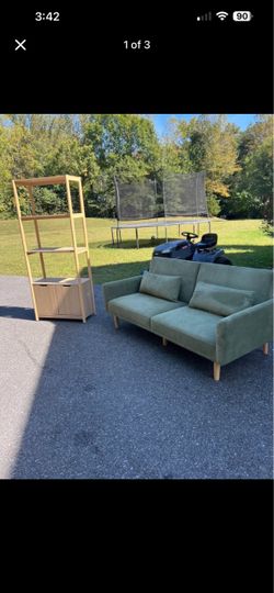 🔥Brand New Futon & Bookshelf – $199🔥