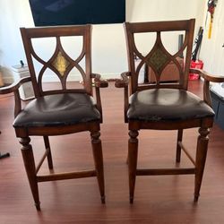 Bar Stool Chairs Real Wood 