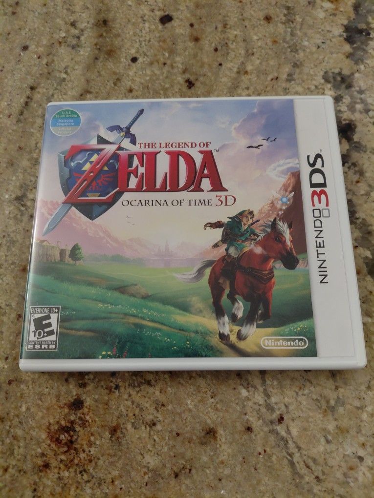 The Legend Of Zelda Ocarina Of Time 3D Nintendo 3Ds