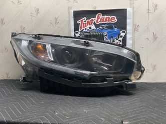 16-19 HONDA CIVIC PASSENGER HALOGEN HEADLIGHT