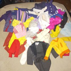 Vintage 50s To 80s Barbie Clothes all $2 A Piece.