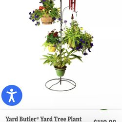 NIB Yard Butler Yard Tree Plant Stand