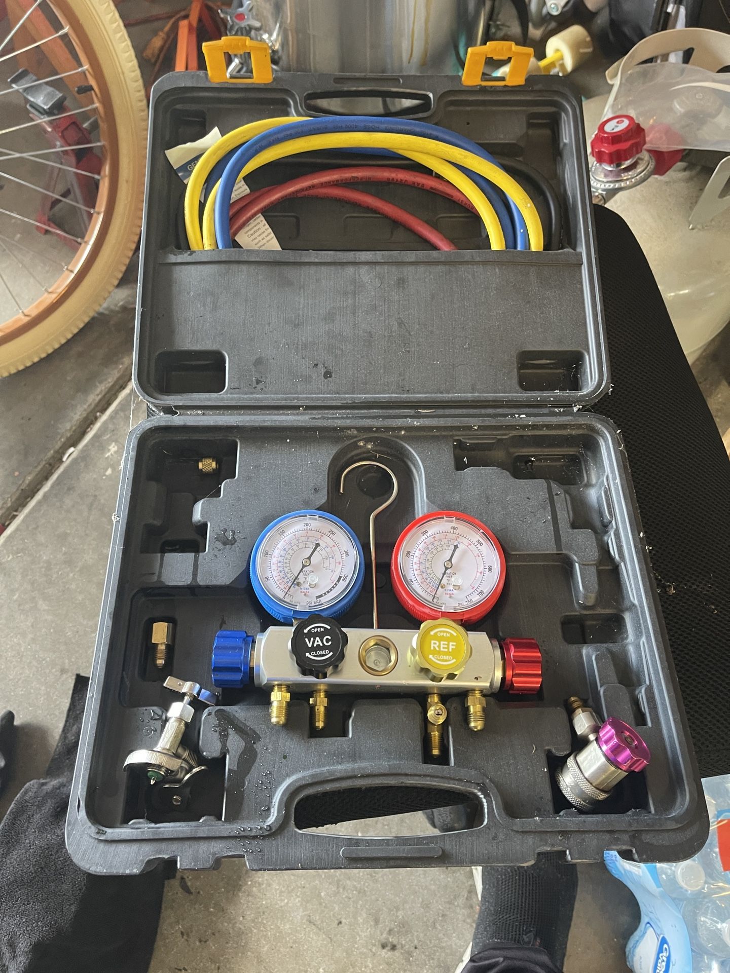 AC Gages - 4 Hose Set-up, New