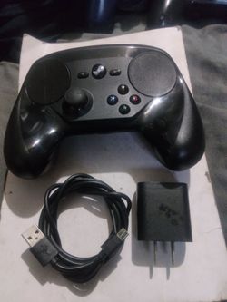 Streaming controller black with charger use