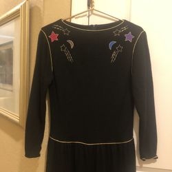 Very Soft One Piece Black Pant Outfit In Soft Cotton Knit