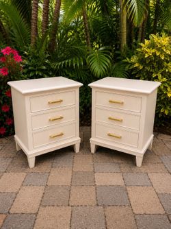 Coastal Modern Night Stands - Fully Refurbished