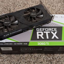 PNY 3060 Ti 8GB GRAPHICS CARD 