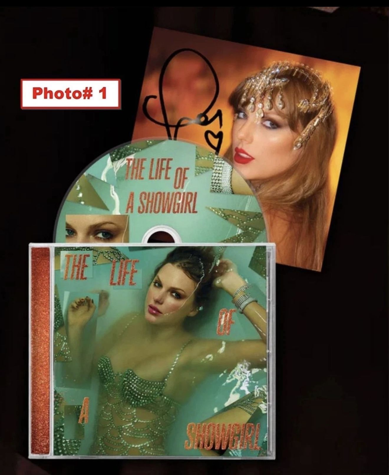 Taylor Swift Signed CD