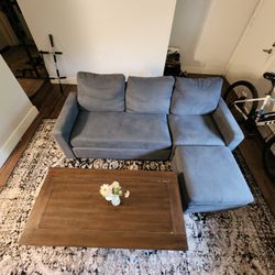 Modern 3-Seater Sectional Sofa with Chaise – Great Condition!