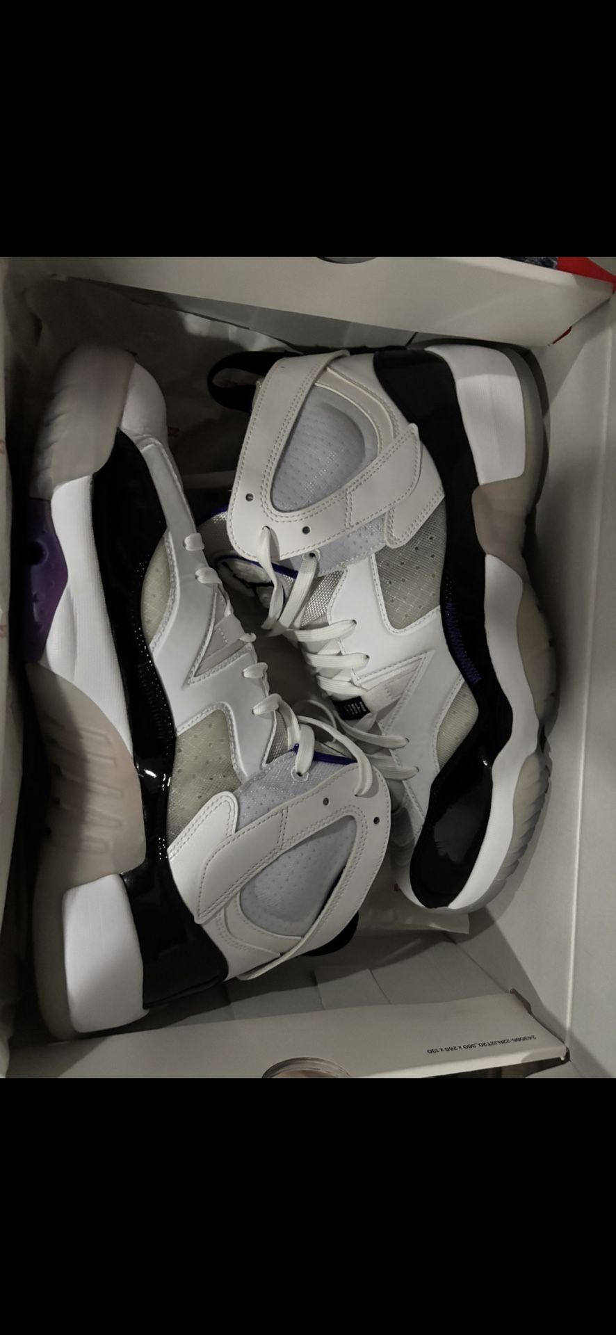 Jordan Jump man Two Trey- Concord Size 12