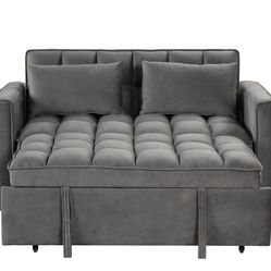 Gray Sleeper Sofa