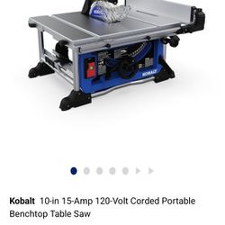 10-in Cobalt Table Saw