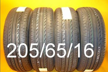 205/65/16 For Sale 4 New Tires We Service Motorcycle Tires