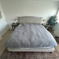 King size bed frame 