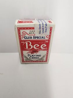 Playing Cards Twin Pack Classic Quality Club Special Bee Jumbo Face Classic 