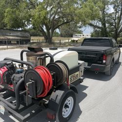 5000 Psi Trailer Power Washer 