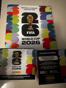 Panini World Cup 2026 stickers 50 box - READ