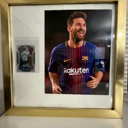 Lionel Messi Signed W/ COA LLC authentication