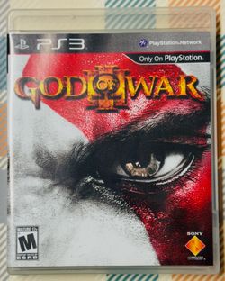 God of War III (PlayStation 3) CIB Complete In Box - Cleaned & Tested/Working X3