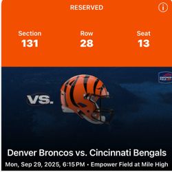 Broncos Vs Benglas 