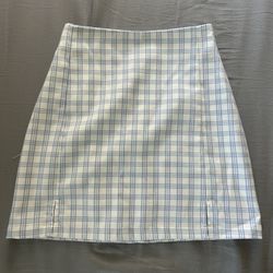 Brandy Melville Plaid Cara Skirt