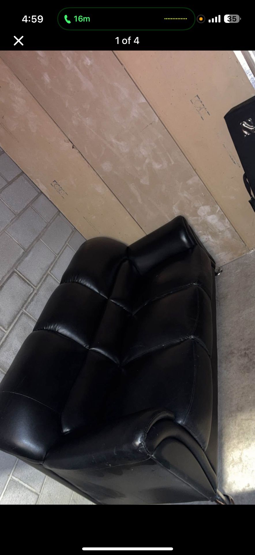 Black Couches