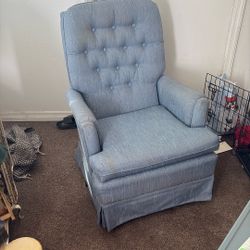 Light Blue Arm Chair
