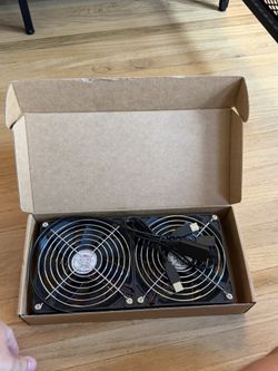 Dual USB Powered Computer Fans