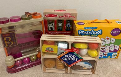 Set of Toys for Toddlers and Preschoolers