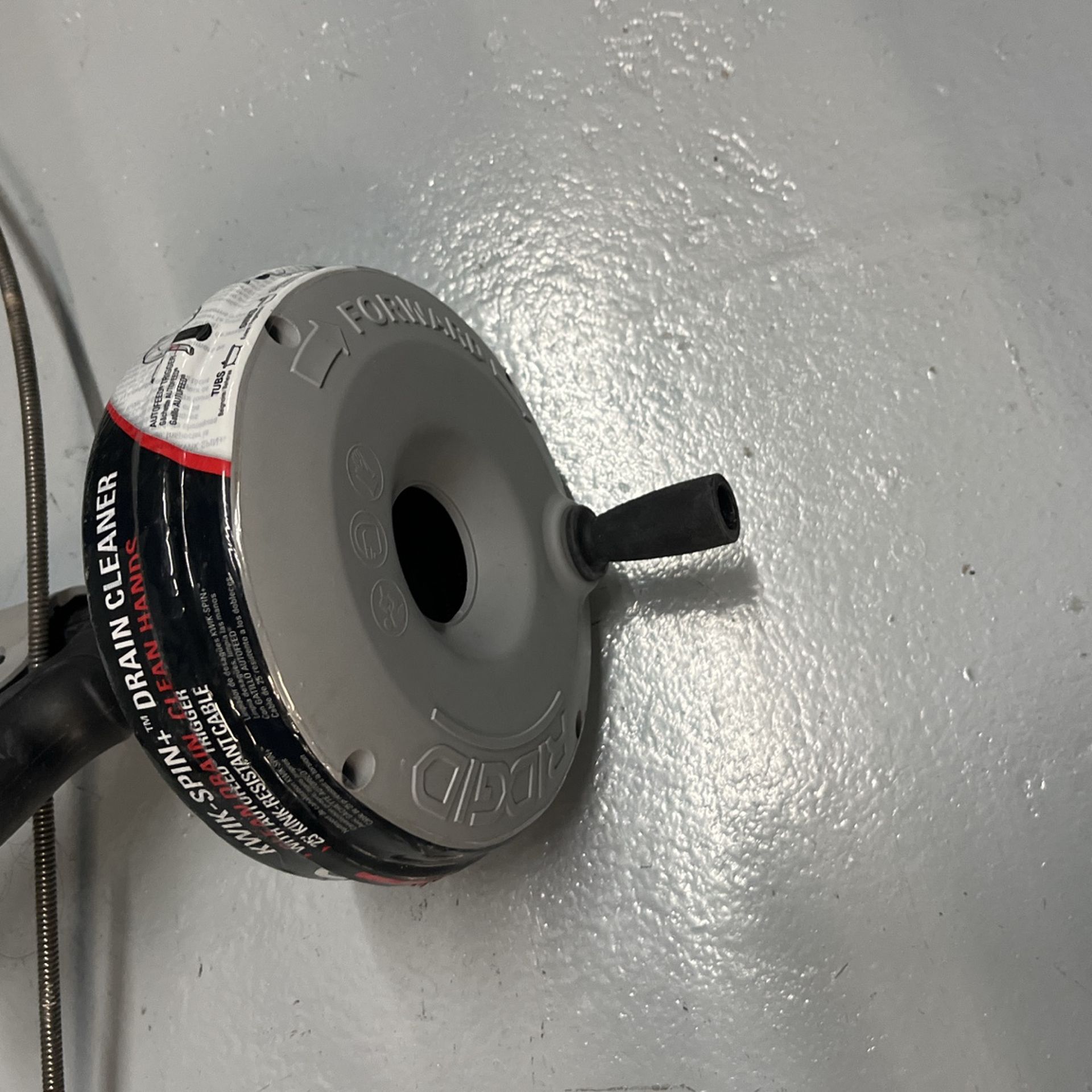 RIDGID KWIK SPIN+ Drain Cleaner 