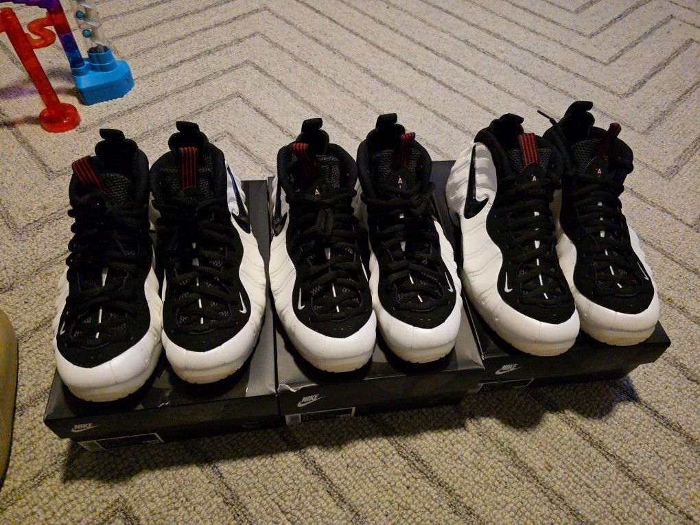 Pearl Foamposite Size 11.5 Brand New