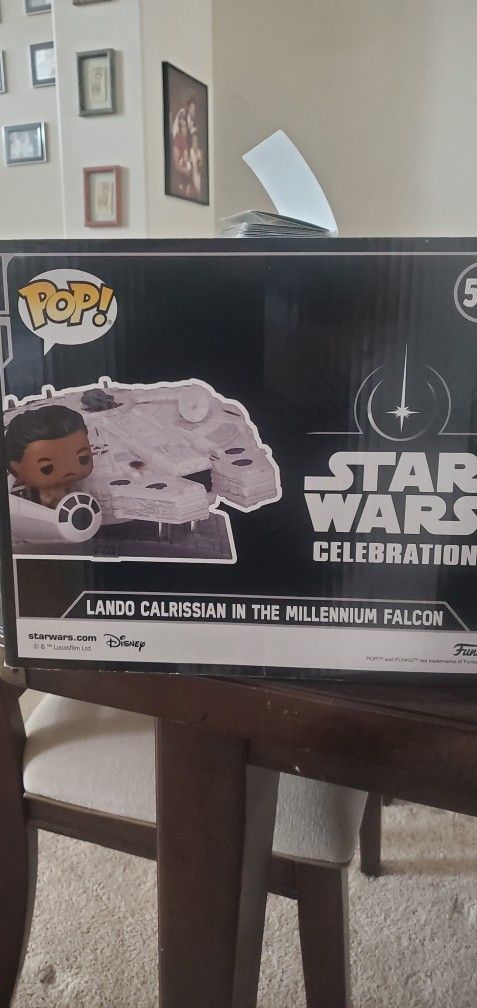 Lando Calrissian In The Millennium Falcon