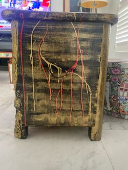 Trunk / Baul   42” wide  X  20” deep X 29. “