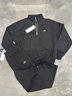 ALO Black Tracksuit set