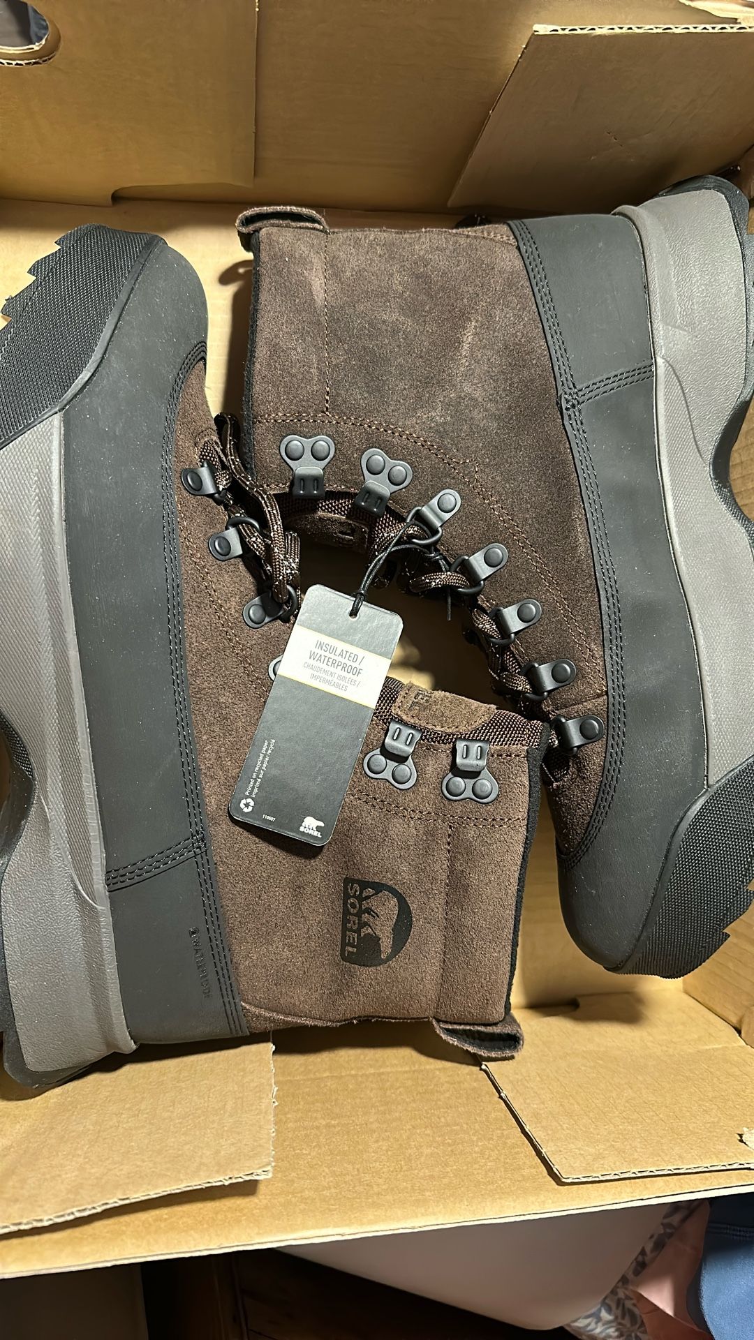 Sorel Men’s Hiking Boots (Waterproof)(size 10.5)