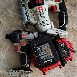 Porter Cable Drill Set 