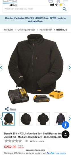 DeWalt heated jacket like new