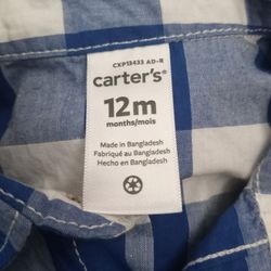 Carters Button Up Shirt 
