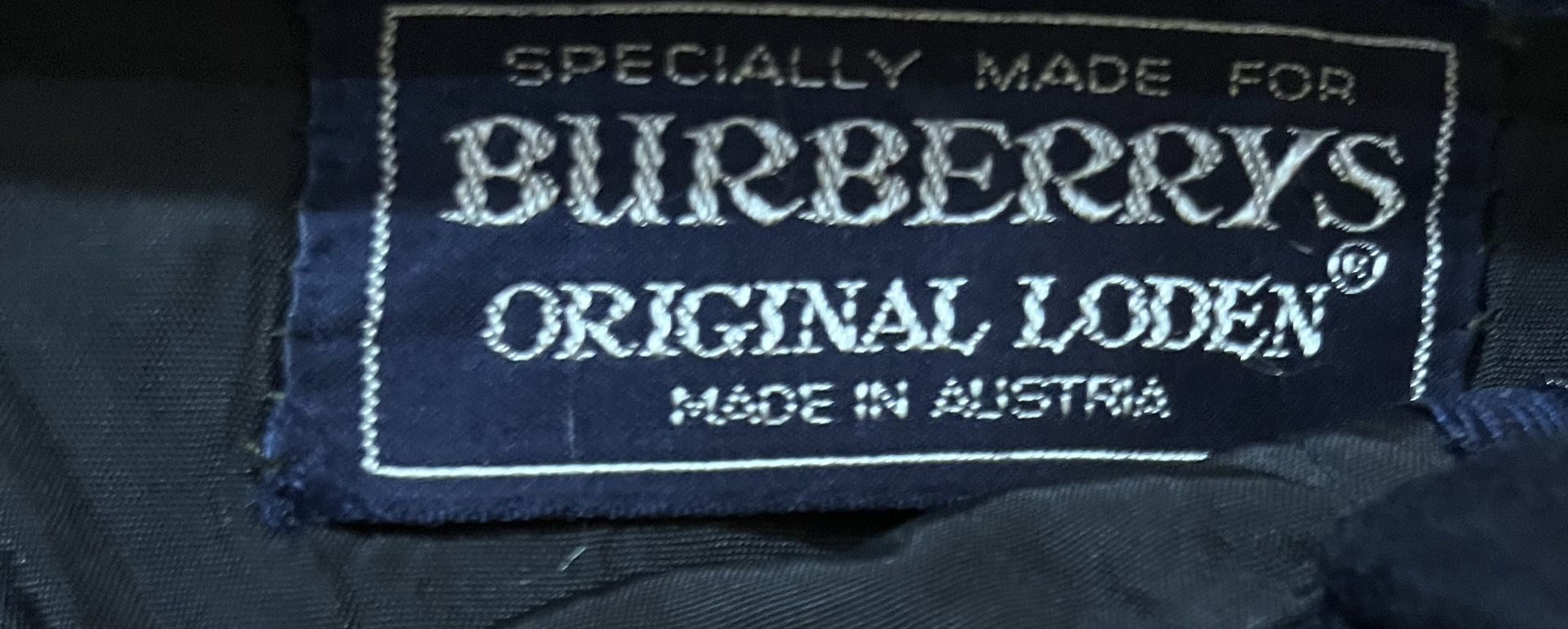 Burberry’s Vintage Wool Skirt