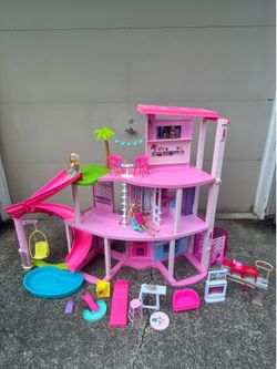 Barbie Mansion Doll House with Accessories