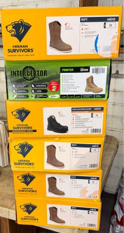 Herman Survivors Groundbreaker Steel Toe Work Boots