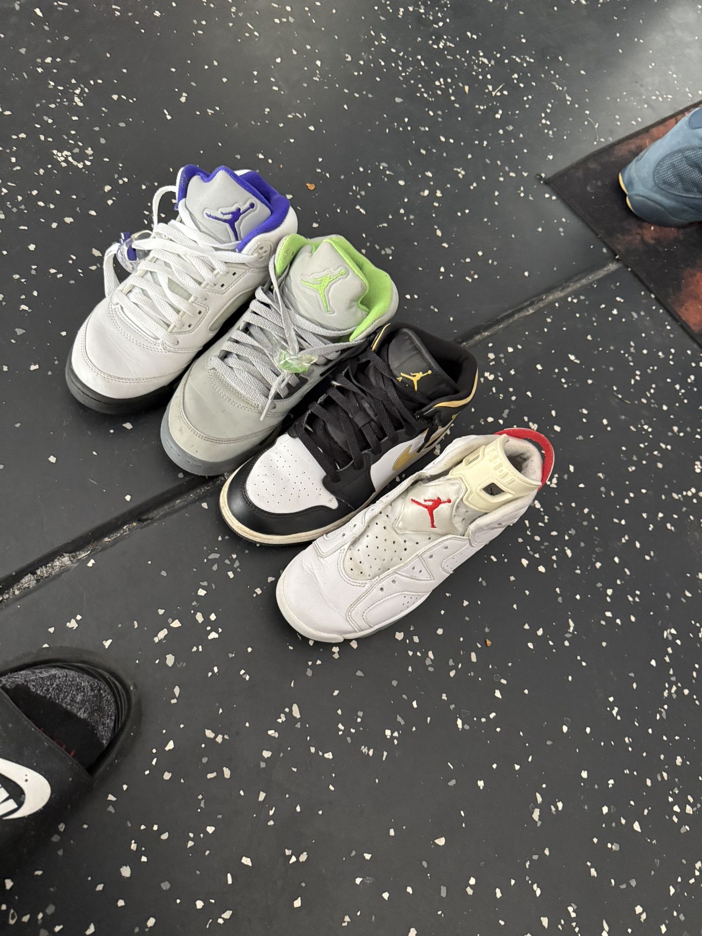 Kids, Jordans, , Air Forces 1 Sizes 5.5/6 … 45 Pair Asking 