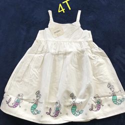 New Gymboree Mermaid 🧜‍♀️ toddler dress size 4T.   (Nuevo).                 $14 FIRM.         NO TRADES.                                         NO S
